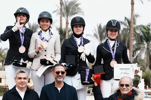 اتحاد الفروسية يكرم المتوجات في بطولة التحدي الدولية ومسابقة أفريقيا